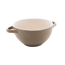 Imagem de CONJUNTO 2 BOWLS CERÂMICA GRANILITE CINZA 12X7CM- BON GOURMET  - Rojemac Impotacao E Exportacao Ltda