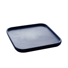 Imagem de CONJUNTO 3 PETISQUEIRAS PORCELANA QUADRADA NORDICA AZUL 15X2CM - BON GOURMET - Rojemac Impotacao E Exportacao Ltda