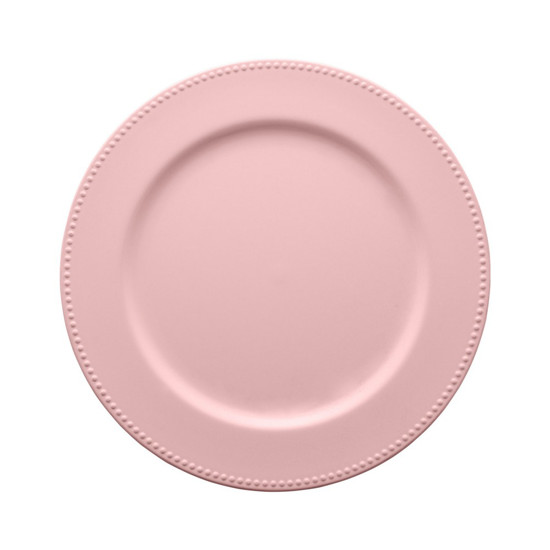 Imagem SOUSPLAT PLASTICO ROSA CANDY 25CM - ROYAL 