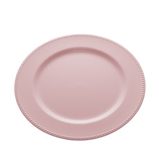 Imagem de SOUSPLAT PLASTICO ROSA CANDY 25CM - ROYAL  - Rojemac Impotacao E Exportacao Ltda