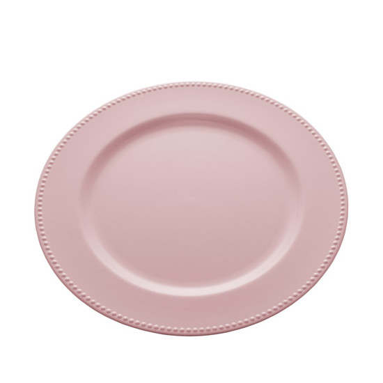 Imagem SOUSPLAT PLASTICO ROSA CANDY 25CM - ROYAL 