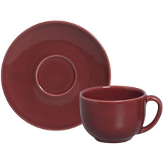 Imagem de CONJUNTO COM 6 XÍCARAS DE CHÁ COUP CASSIS 1O CLASSIFIC PORTO BRASIL - Porto Brasil Ceramica Ltda