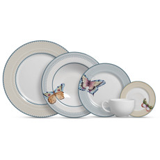 Imagem de APARELHO DE JANTAR – 20 PEÇAS BORBOLETA 2 - Ceramica Alleanza Ltda -Epp