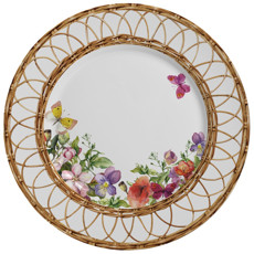 Imagem de CONJUNTO 6 PRATOS RASOS  FLORES RATTAN- 2,2XØ28,5 CM - Ceramica Alleanza Ltda -Epp