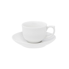 Imagem de XÍCARA PARA CAFEZINHO 100ML COM PIRES 11,5CM WHIT- OXFORD  - Oxford Porcelanas Sudeste Ltda