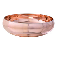 Imagem de VASO DECORATIVO EM VIDRO COBRE 38X13CM - GRILLO - Grillo Ltda