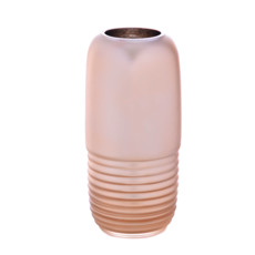Imagem de VASO DECORATIVO EM VIDRO DOURADO 14X30CM - GRILLO - Grillo Ltda