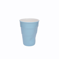 Imagem de VASO DECORATIVO EM CERÂMICA AZUL 11X15CM - GRILLO  - Grillo Ltda