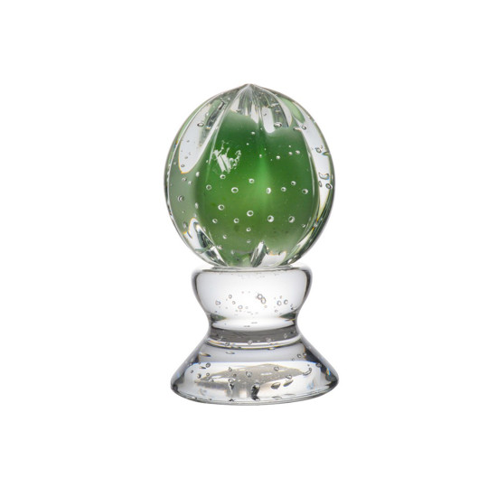 Imagem BOLA RIGADA SENNA "P" COM BASE CRISTAL (69-VERDE CHÁ) 