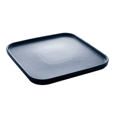 Imagem de CONJUNTO 2 TRAVESSAS PORCELANA NORDICA AZUL ESCURO MATT 25X25X2CM - BON GOURMET - Rojemac Impotacao E Exportacao Ltda