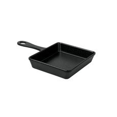 Imagem de TRAVESSA MINI FRIGIDEIRA QUADRADA 18 CM MELAMINA 100% PROFISSIONAL BLACK - Houseware Brasil Ltda