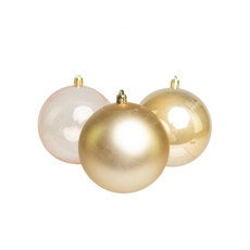 Imagem de BOLA MISTA CHAMPAGNE 6CM C/ 10 UNID TOK DA CASA - Tk Artigos De Festas Eireli
