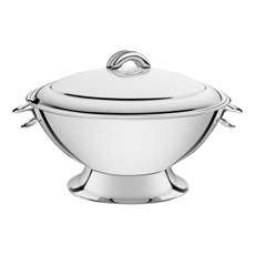 Imagem de SOPEIRA TRAMONTINA SERVICE EM AÇO INOX COM TAMPA 24CM - Tramontina Nordeste S A