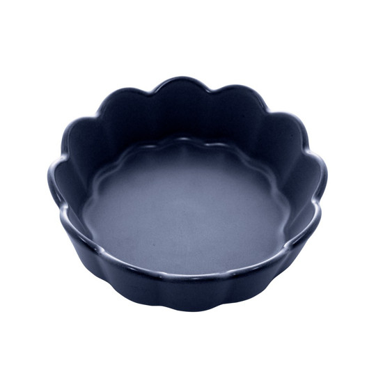 Imagem CONJUNTO 3 BOWLS PORCELANA NORDICA AZUL ESCURO MATT 15X5CM - BON GOURMET