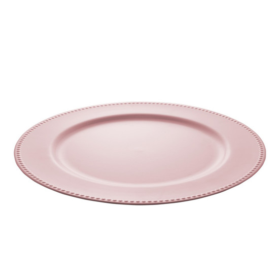 Imagem SOUSPLAT PLASTICO ROSA CANDY 25CM - ROYAL 