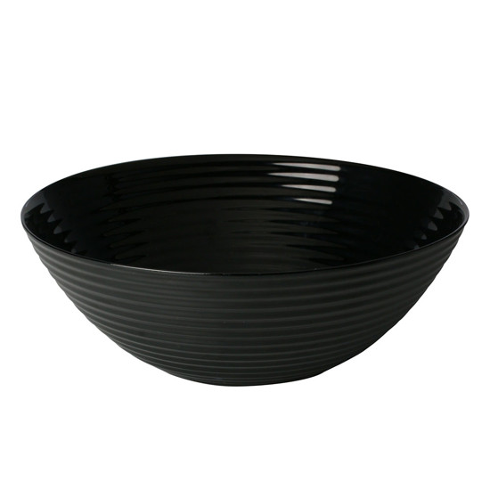 Imagem BOWL DE VIDRO TEMPERADO HARENA BLACK 27CM LYOR