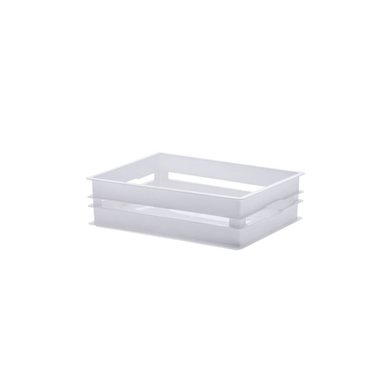 Imagem ORGANIZADOR CAIXOTE BAIXO 19X14X5,5CM BRANCO PARAMOUNT