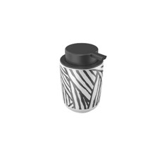 Imagem de DISPENSER SABONETE LÍQUIDO OSAKA ZEBRADO - MARTIPLAST - Martiplast Sao Paulo Prod Plast Ltda