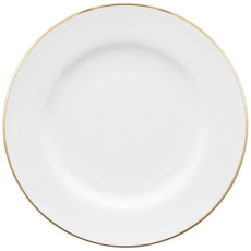 Imagem de PRATOS RASOS 28CM SOFIA COM BORDA EM OURO- OXFORD  - Oxford Porcelanas Sudeste Ltda