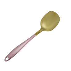 Imagem de COLHER PARA SERVIR BICOLOR ROSA/DOURADA 25,5CM  - We Make Design Importacao E Exportacao Eirelli 