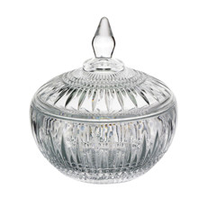 Imagem de POTICHE DECORATIVO CRISTAL DE CHUMBO QUEEN 14X15CM WOLFF - Rojemac Impotacao E Exportacao Ltda