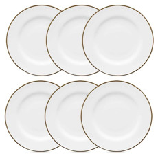 Imagem de CONJUNTO COM 06 PRATOS RASOS 28CM - MAIL ORDER  GOLD - STRAUSS - Oxford Porcelanas S/A