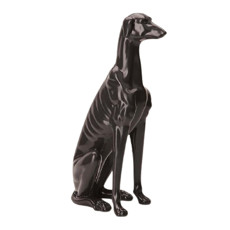 Imagem de ESCULTURA CACHORRO EM CERÂMICA 12X19X36CM - MART  - Moas Industria E Comercio Importacao E Exportacao Ltda