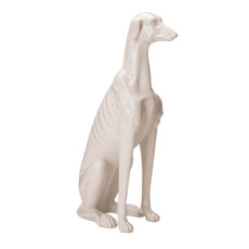 Imagem de ESCULTURA CACHORRO EM CERÂMICA 12X19X36CM - MART  - Moas Industria E Comercio Importacao E Exportacao Ltda