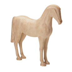 Imagem de ESCULTURA DECORATIVA CAVALO EM POLIRESINA 37X11X35CM - MART  - Moas Industria E Comercio Importacao E Exportacao Ltda