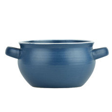 Imagem de BOWL CAULDRON AZUL EM CERÂMICA  - Entre Mares Ind E Com De Artesanatos Socied Ltda