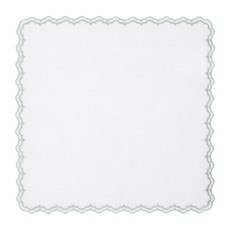 Imagem de GUARDANAPO 45 X 45CM COR BRANCO COM CINZA - RAFIMEX  - Rafimex Comercial Imp E Exp Ltda