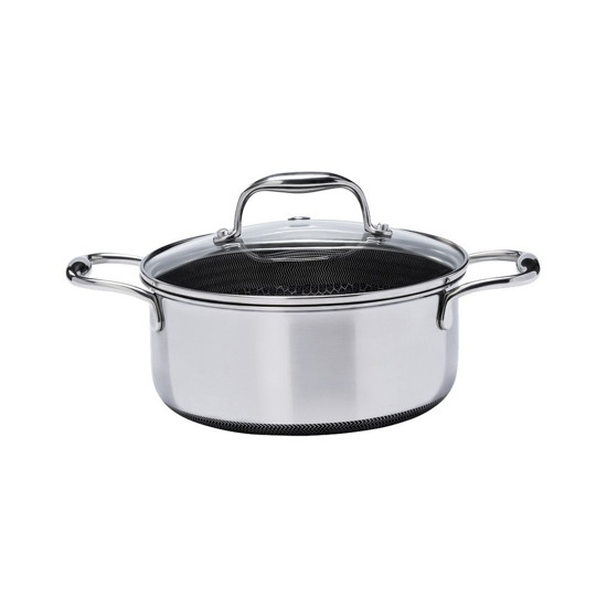 Imagem CAÇAROLA EM AÇO INOX 20 CM 2,5L HIVE - OXFORD 