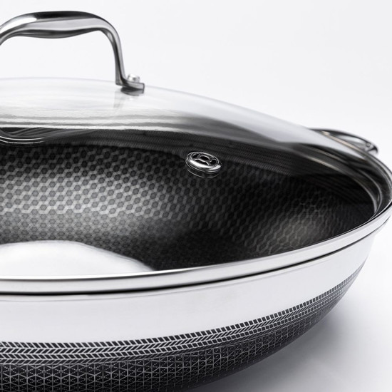 Imagem PANELA WOK EM AÇO INOX 34CM 5L MAIL ORDER HIVE - OXFORD