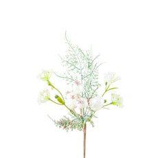 Imagem de GALHO PICK COM OVOS DE PÁSCOA COR BRANCO 30CM - TOK DA CASA  - Store Mania Comercio E Importacao Ltda