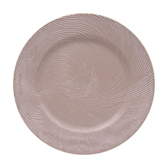 Imagem SOUSPLAT GALLES FLAT RISCAS TAUPE 33CM - COPA & CIA