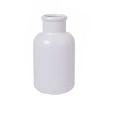 Imagem de VASO DECORATIVO EM CERÂMICA COR BRANCO 8X8X14CM GRILLO 51941-008 - Grillo Ltda