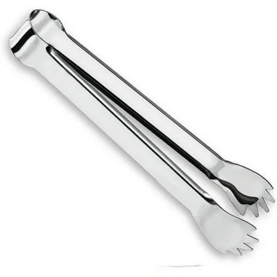 Imagem PEGADOR GELO GARFO INOX BAR DRINKS MULTIUSO 18,5CM