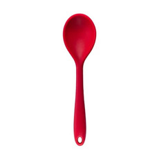 Imagem de COLHER DE SILICONE DUPLO COR VERMELHO OIKOS  - Grupo Ecoa Comercio De Produtos S/A