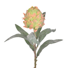 Imagem de HASTE PROTEA FLOCADA COR VERDE 13X60CM GRILLO 51774 - Grillo Ltda