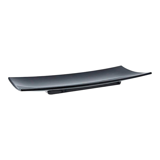 Imagem TRAVESSA SASHIMI ORIENTE COR PRETO 36,3X13,5X3,3CM COZA 