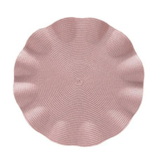 Imagem de LUGAR AMERICANO LUNA WAVE AVULSO ROSE 38X38X5CM COPA & CIA - Copa Industrial Ltda