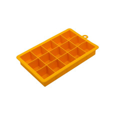 Imagem de FORMA DE SILICONE ESTRUTURADA 15 CUBOS COR AMARELO OIKOS  - Grupo Ecoa Comercio De Produtos S/A