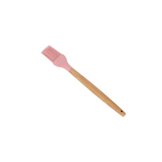 Imagem de PINCEL CULINÁRIO DE SILICONE COM CABO EM BAMBU CHARMY ROSA 27,5CM - LYOR - Coliseu Presentes Ltda