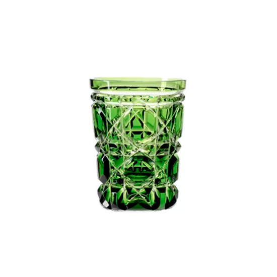 Imagem COPINHO DE CRISTAL MOZART PARA LICOR COR VERDE 