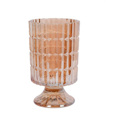 Imagem de VASO DECORATIVO DE VIDRO M1 11X11X18CM - GRILLO 52791 - Grillo Ltda