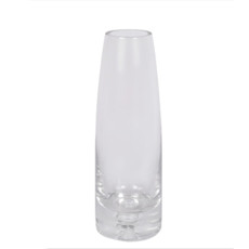 Imagem de VASO DECORATIVO DE VIDRO TRANSPARENTE 5X5X23CM - GRILLO 52855 - Grillo Ltda