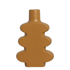 Imagem de VASO DECORATIVO G OCRE FOSCO 35,4X23,3X8,8 CM - MAZZOTTI  - Ceramica Artistica Mazzotti Ltda