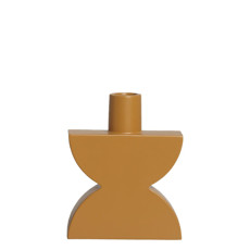 Imagem de VASO DECORATIVO OCRE FOSCO 25,2X20X7 CM - MAZZOTTI  - Ceramica Artistica Mazzotti Ltda