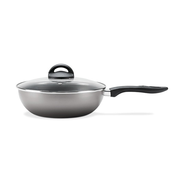 Imagem WOK COM TAMPA - CHILLI Ø 24 X 7 CM 2,3 L - PRATA BRINOX