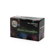 Imagem de MICRO PISCA PISCA 100 LEDS COM 8 FUNÇÕES 4,3M COLORIDO - GRILLO 48083 - Grillo Ltda